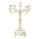 European 5-Head White Candle Holder, Home decor