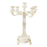 European 5-Head White Candle Holder, Home decor