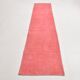 Pink Salmon Vintage Runner Rug, 79x345Cm
