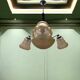 Pink Glass Art Deco Chandelier 1950’s