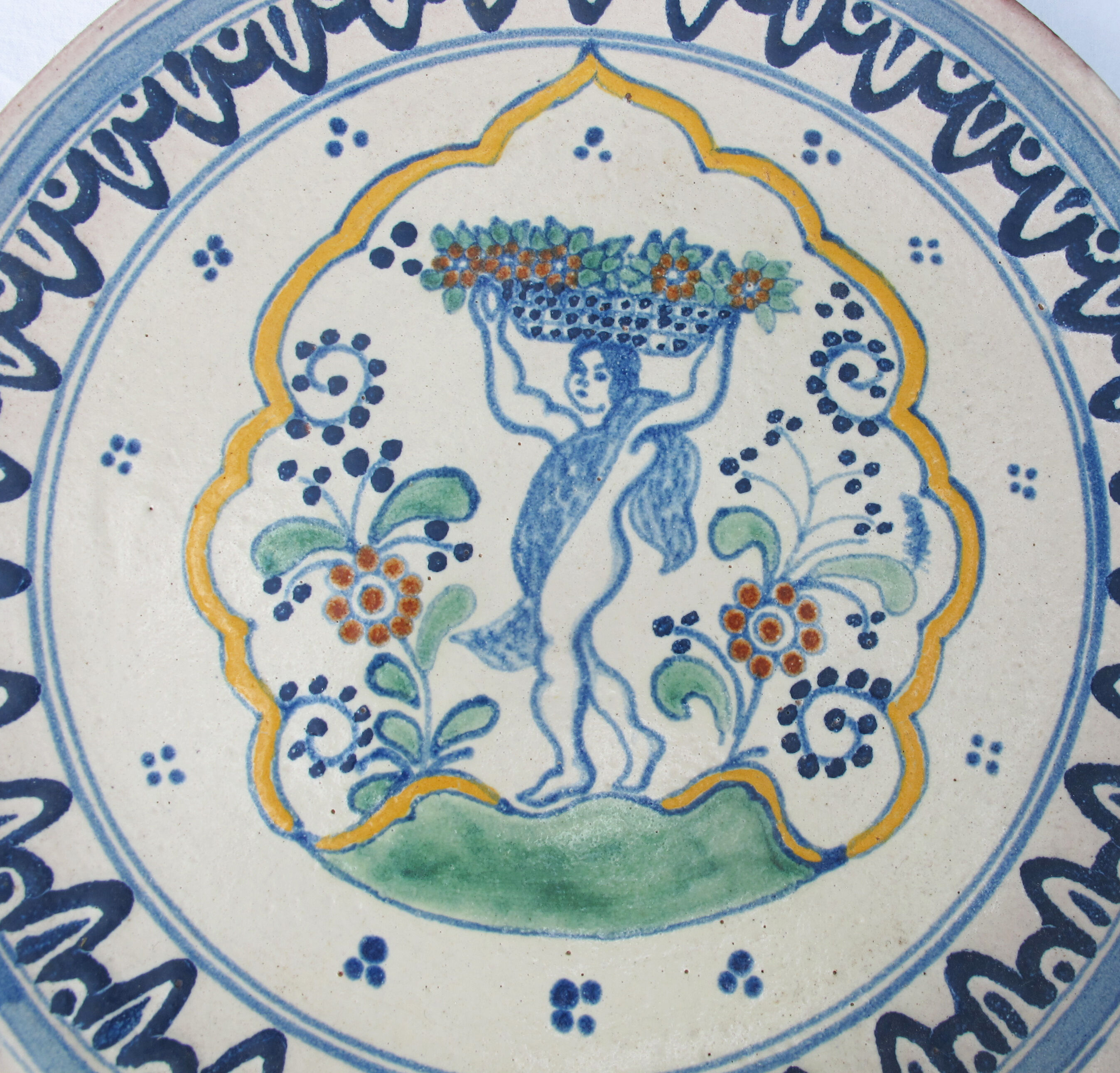 Ceramic earthenware dish