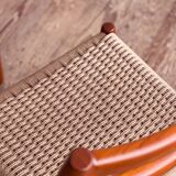 Chaises danoises modèle 84 par Niels O. Møller en teck