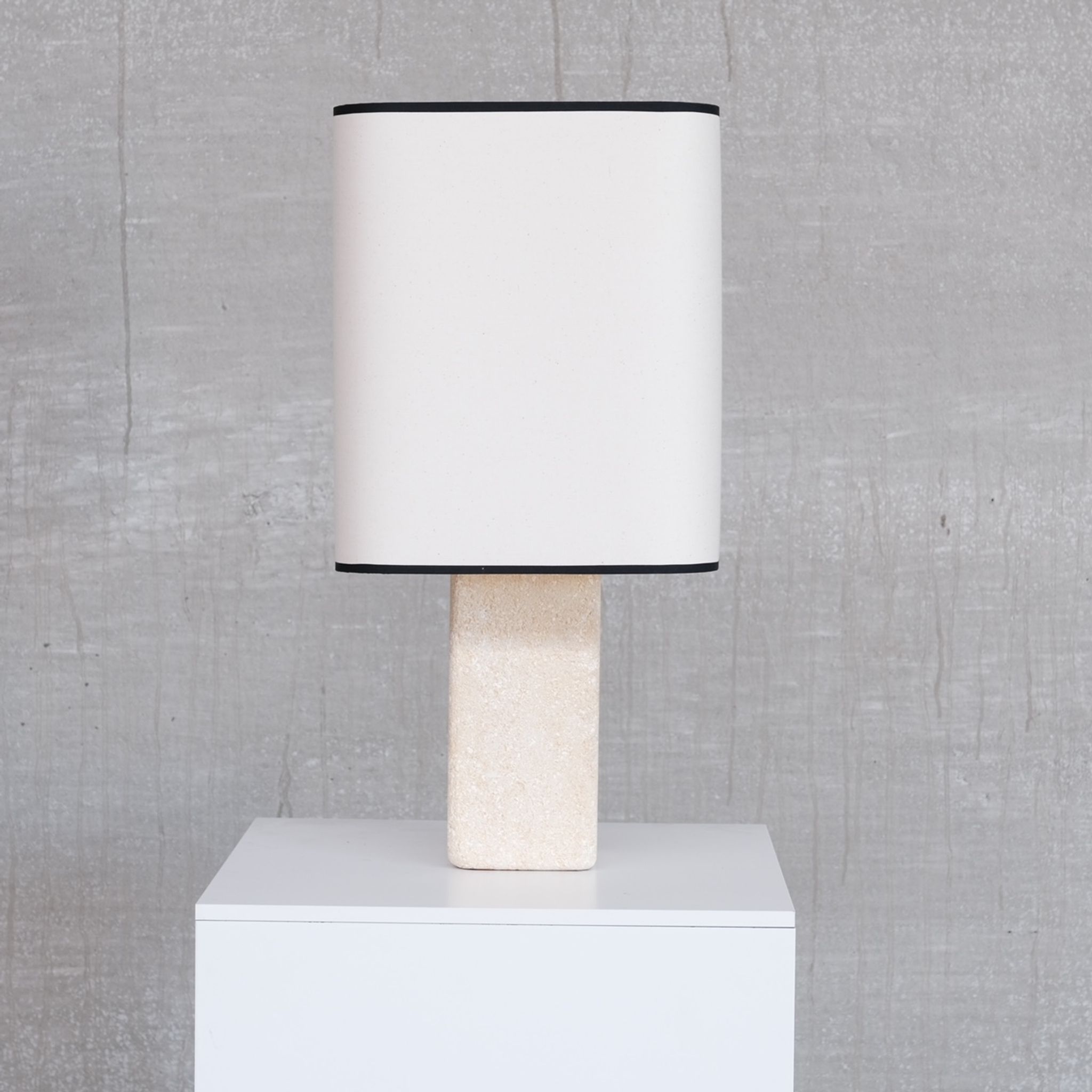 Lampe de table Grès mid-century belgium