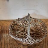 Lot of old wicker baskets