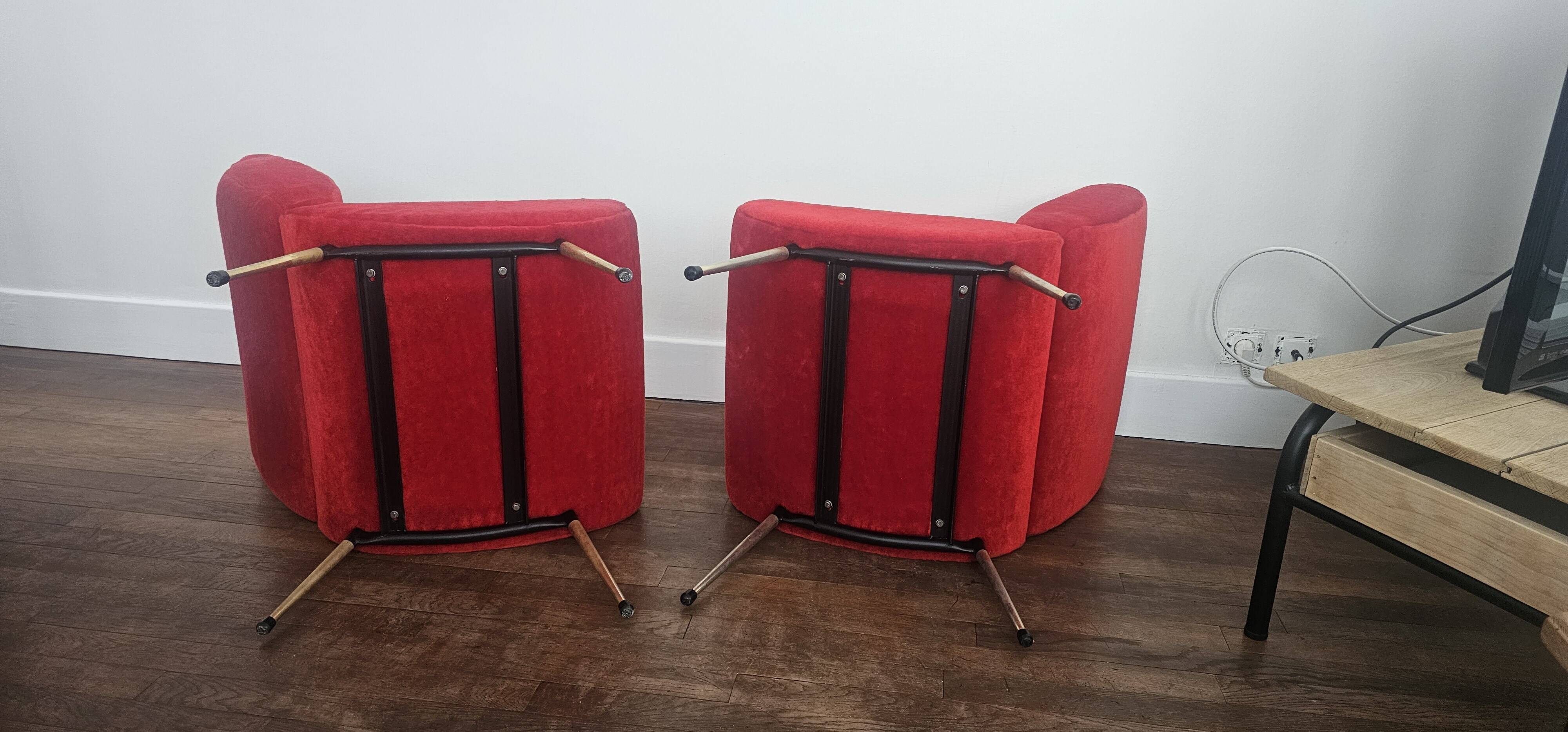 Vintage Kiss edition Pelfran armchairs from the 1960s.