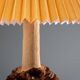 Ceramic decorated table lamp