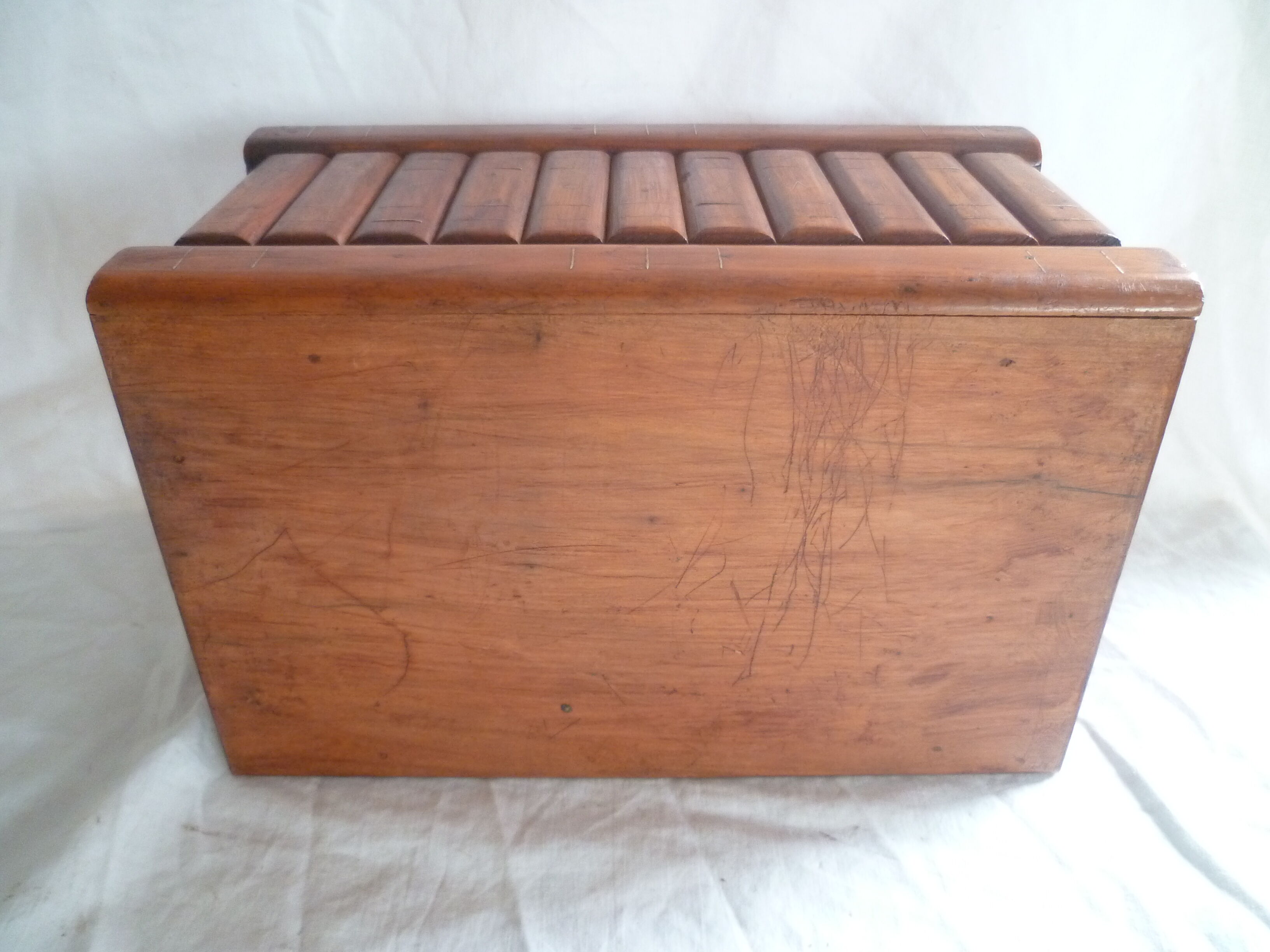 Box box a secrets in wood & marquetry Charles X, XlXème