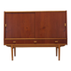 Teak highboard, Danish design, 1960s, production: Denmark