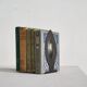 Pair of sculptural Art Deco bookends 1930