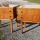 Paire de chevets vintage