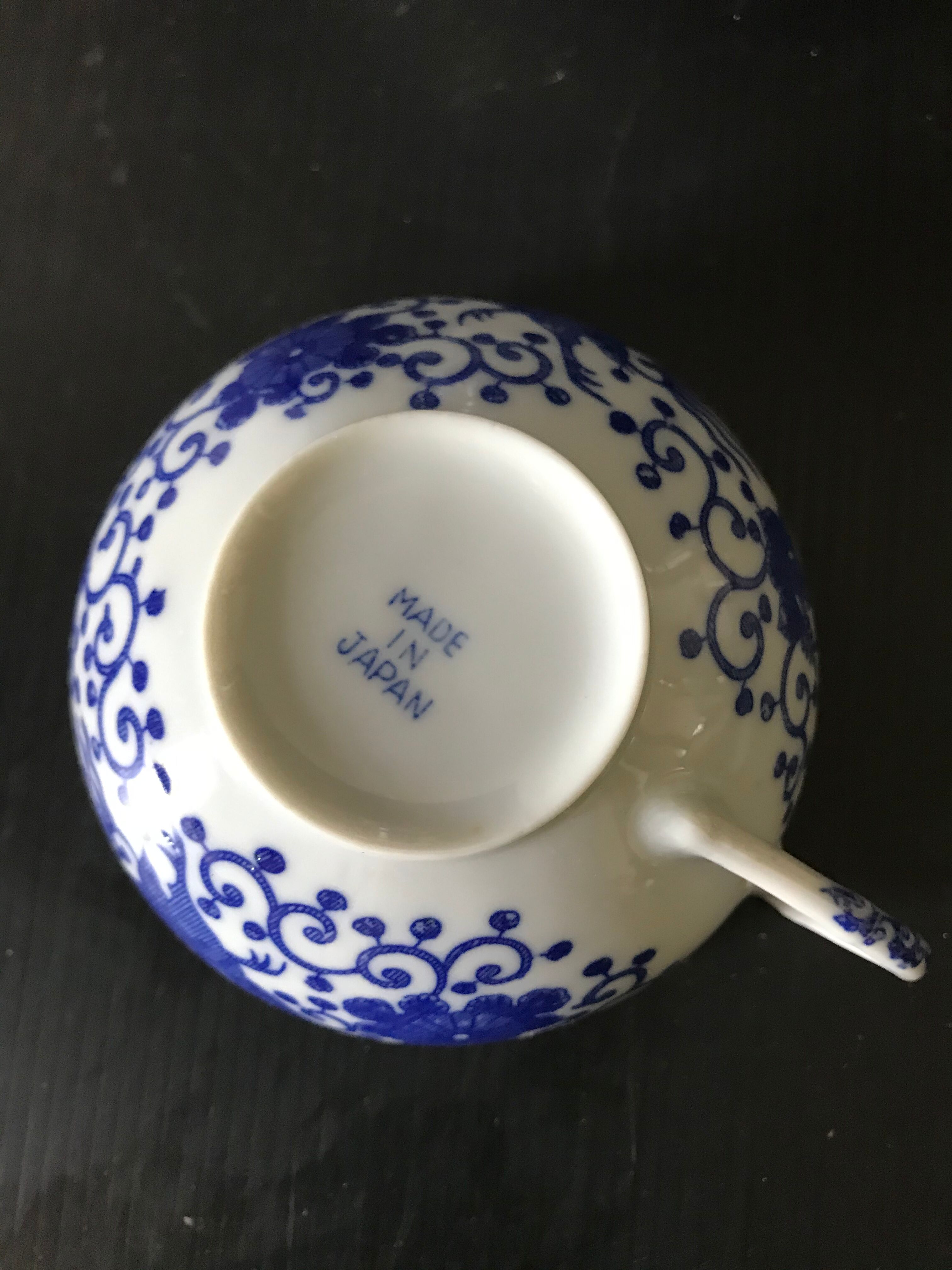 Porcelain cups Japan