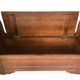 Trunk bench 2 places, cherry wood