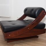 Vintage sofa with 2 arm chairs by Gianni Songia for Sormani