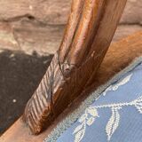 Office armchair gondola art deco mahogany 1930