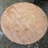 Lounge in rattan and bamboo