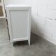 1960s chest of drawers with splayed legs and 4 drawers, refurbished