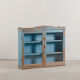 Vitrine étagère murale vintage