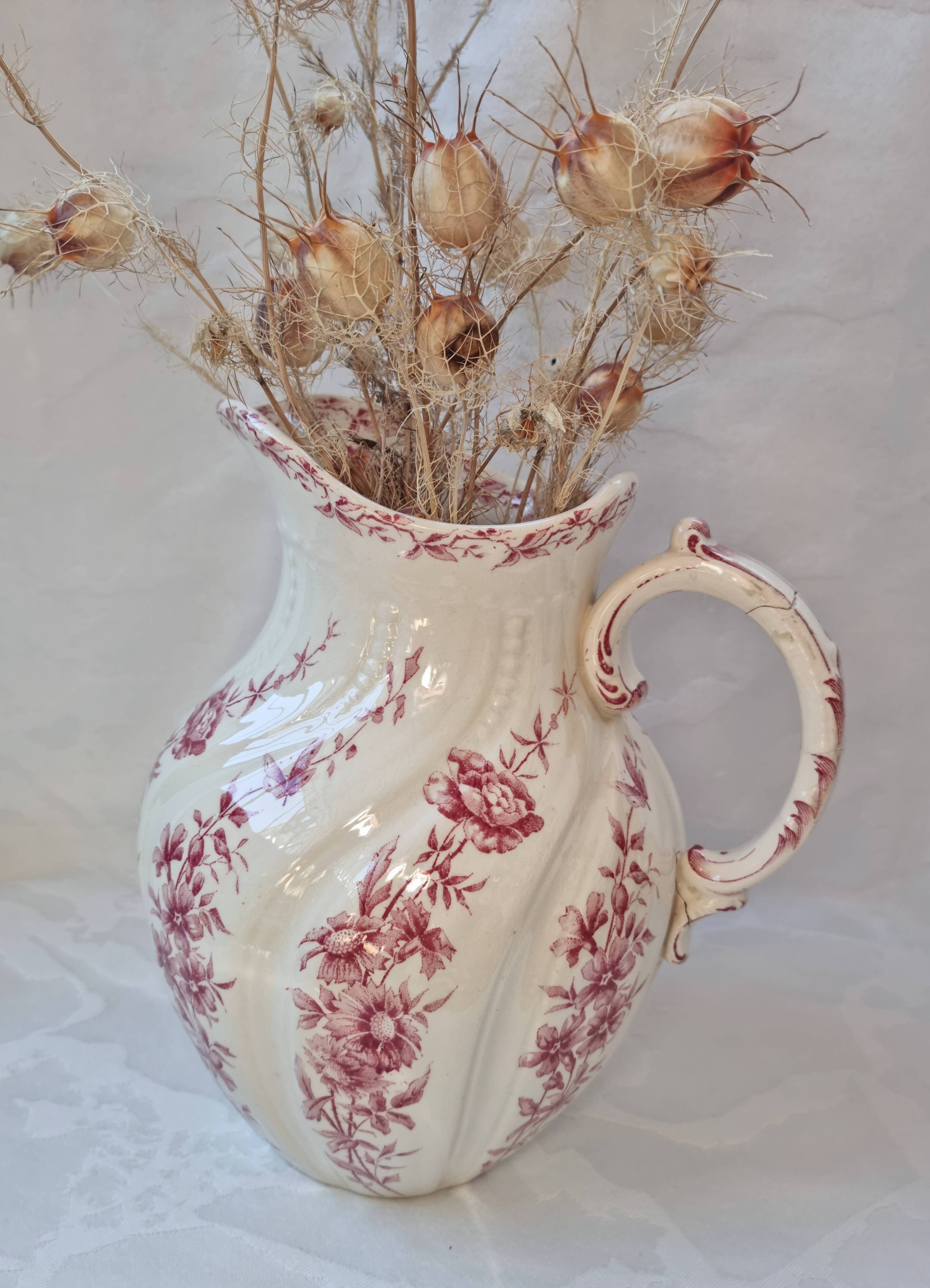Broc de toilette Decoris Sarreguemines