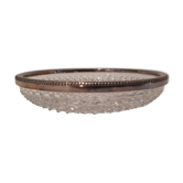 Pressed glass cup