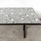 Modernist coffee table with ceramic mosaic, Lilienthal, 1960s.