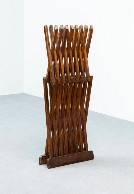 Pair of vintage wooden stools - Italy circa 1950