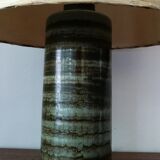 Danish lamp circa 1960 lampshade in braided straw