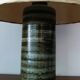 Danish lamp circa 1960 lampshade in braided straw