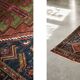 Vintage Handwoven Oriental Tribal Rug, 1940s