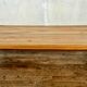Vintage light wood coffee table from the 1960s