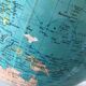 German globe Columbus, 1960 - 48cm