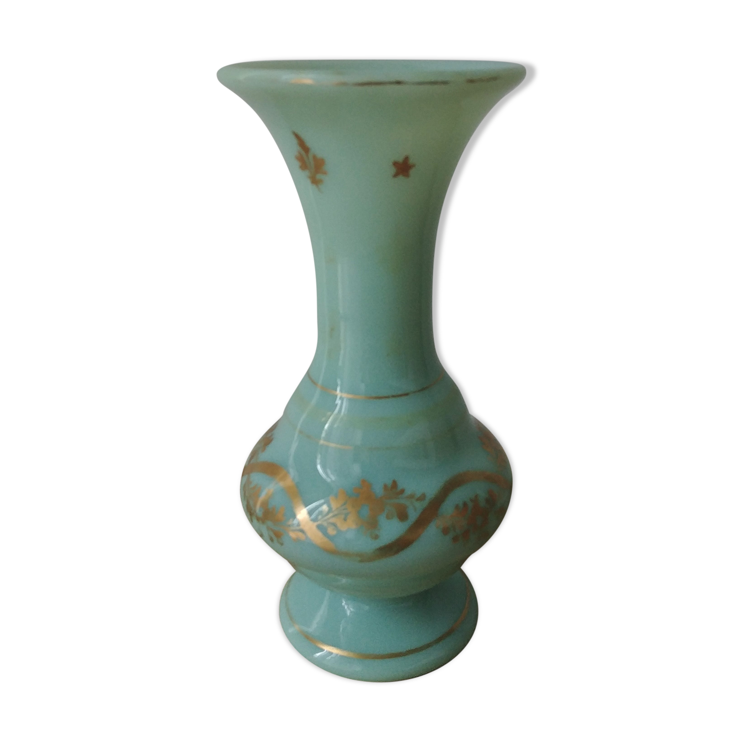 Napoleon III opaline vase
