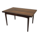 Table en palissandre, design danois, années 1970, production : Danemark