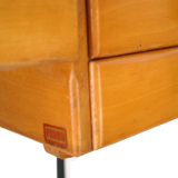 Vintage desk 60' wood and metal FORBO