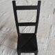 Chaise miniature fer forgé