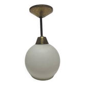 Art Deco pendant lamp, Poland, 1950s