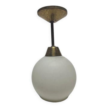 Art Deco pendant lamp, Poland, 1950s