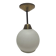 Lampe suspendue Art Déco, Pologne, années 1950