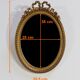 Oval mirror, Louis XVI style - Early twentieth century