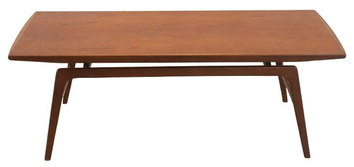 mid century teak Coffee table 'Midwolda'