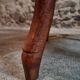 Antique wooden office chair – swivel captain's chair – walnut chair – early 1900s