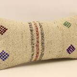 Oreiller kilim turc, 20x40 cm