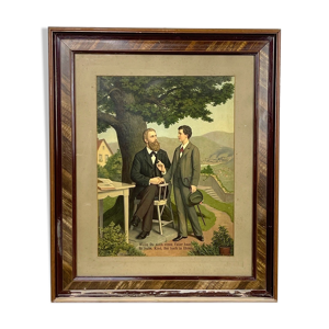 Chromolithographie éducative - 1900