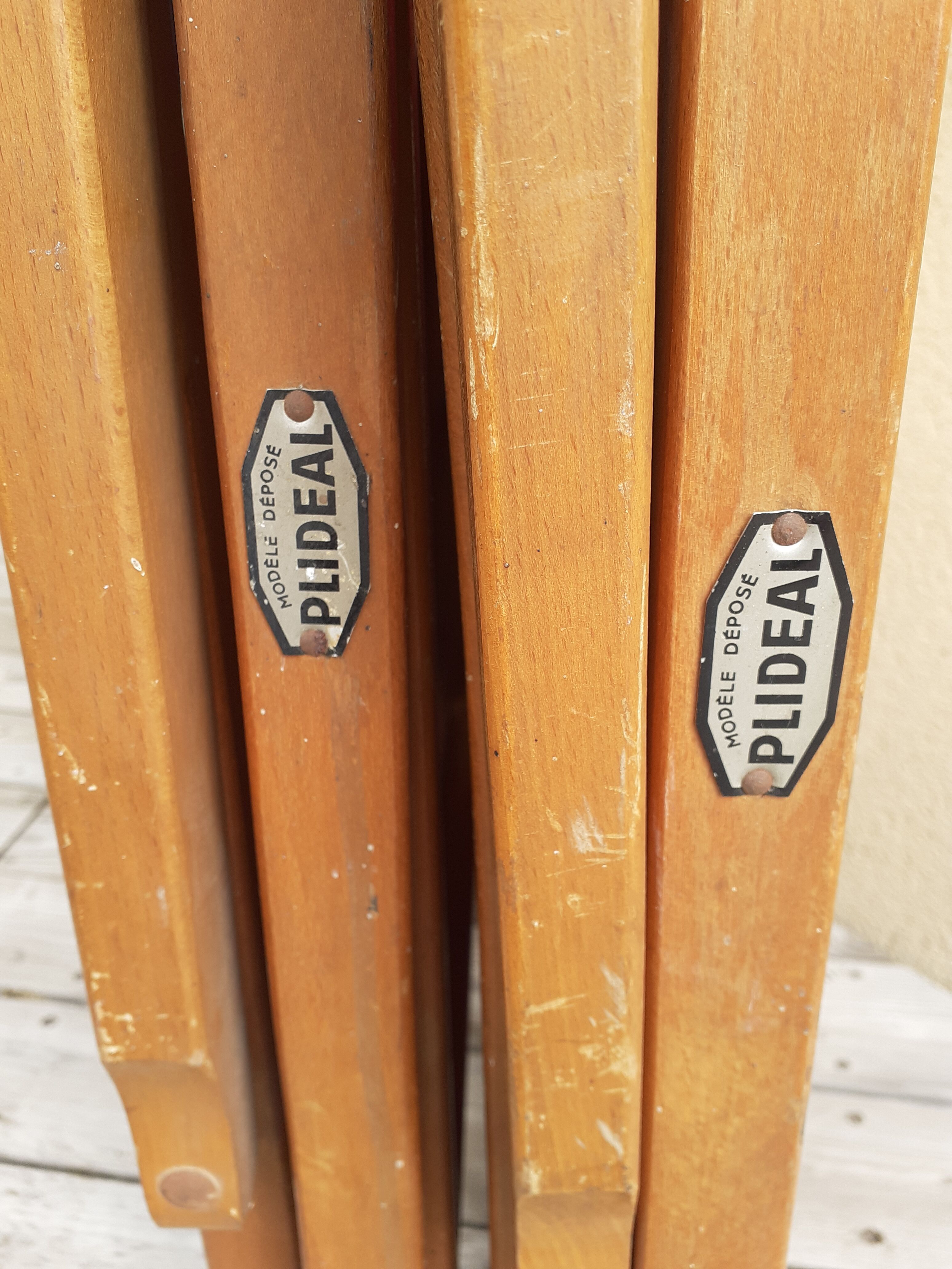 Paire de fauteuils d'appoint vintage Plidéal
