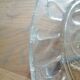 set of 12 vintage transparent glass banana split bowls