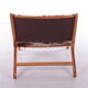 Vintage Relax chair upholstered with cowhide, 1970