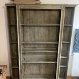 Solid wood bookcase
