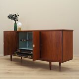 Buffet en teck, design danois, années 1970, fabriqué au Danemark
