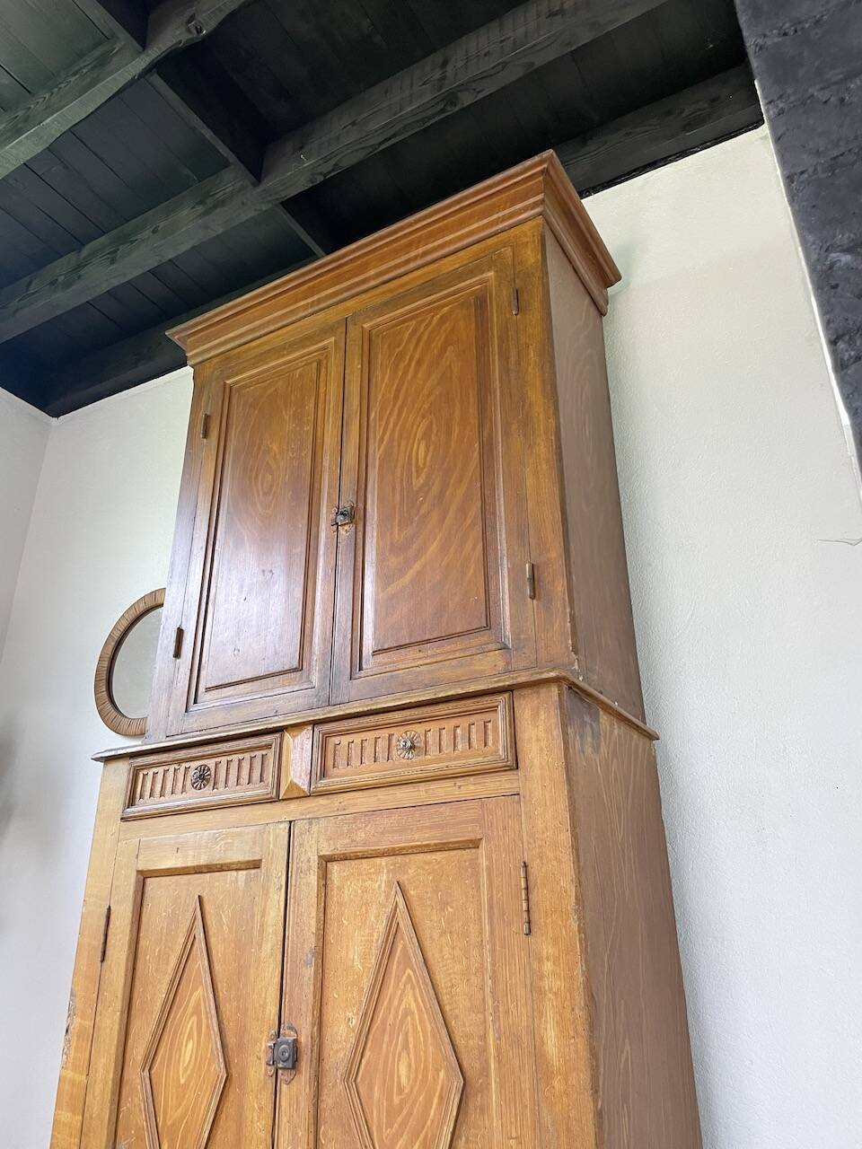 Two-body grocery cabinet, 1900