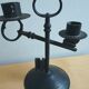Pair of candleholders