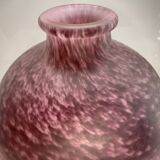 Marmoreal vase by André Delatte Nancy France